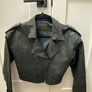 Wilsons Leather Women's Charcoal Leather Jacket